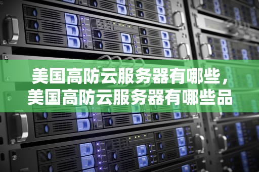 美国高防云服务器有哪些，美国高防云服务器有哪些品牌