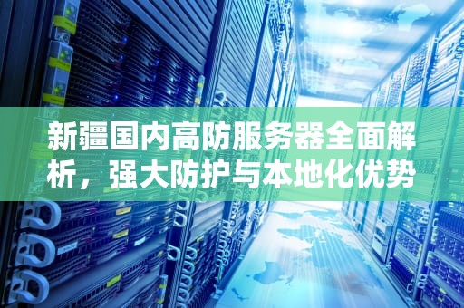 新疆国内高防服务器全面解析，强大防护与本地化优势的完美结合，国内高防服务器哪个好