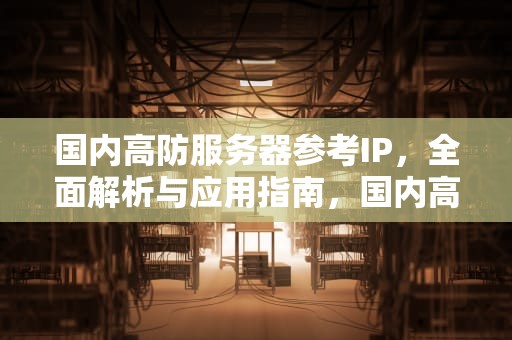 国内高防服务器参考IP，全面解析与应用指南，国内高防服务器哪个好