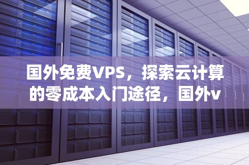 国外免费VPS，探索云计算的零成本入门途径，国外vps免费加速器