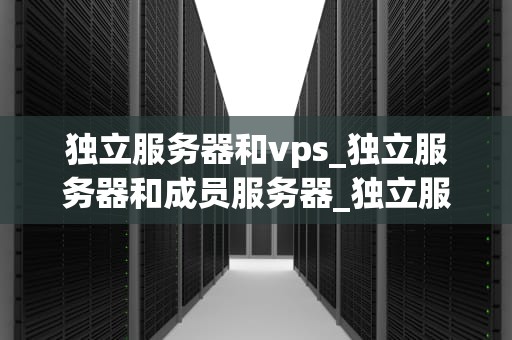 独立服务器和vps_独立服务器和成员服务器_独立服务器与VPS的比较与选择
