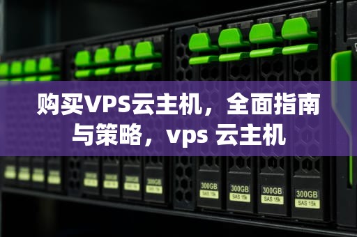 购买VPS云主机，全面指南与策略，vps 云主机