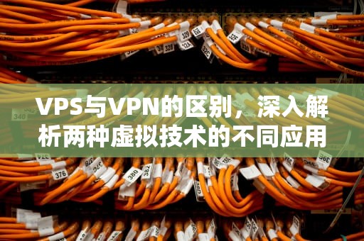 VPS与VPN的区别，深入解析两种虚拟技术的不同应用场景