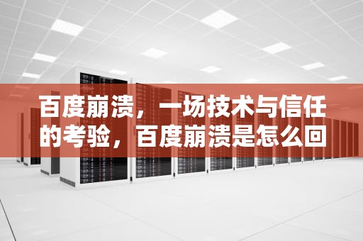百度崩溃，一场技术与信任的考验，百度崩溃是怎么回事