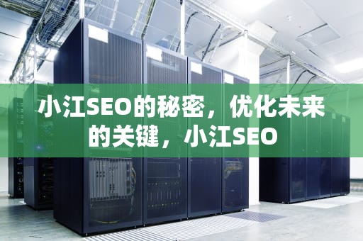 小江SEO的秘密，优化未来的关键，小江SEO