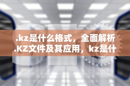 .kz是什么格式，全面解析.KZ文件及其应用，kz是什么格式的文件