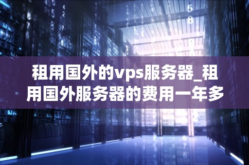租用国外的vps服务器_租用国外服务器的费用一年多少_租用国外VPS服务器的全面指南