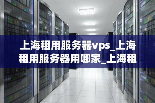 上海租用服务器vps_上海租用服务器用哪家_上海租用服务器VPS的全面指南