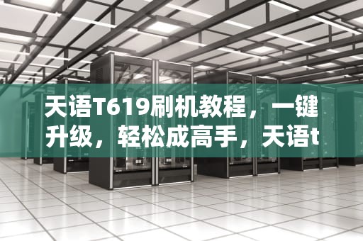 天语T619刷机教程，一键升级，轻松成高手，天语t619刷机包