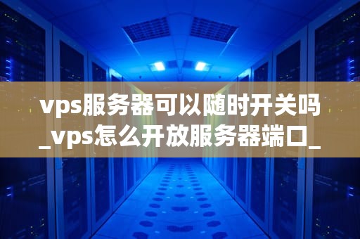 vps服务器可以随时开关吗_vps怎么开放服务器端口_VPS服务器的开关灵活性及其影响