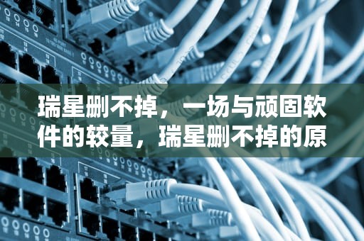 瑞星删不掉，一场与顽固软件的较量，瑞星删不掉的原因