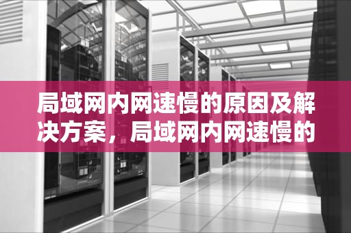 局域网内网速慢的原因及解决方案，局域网内网速慢的原因