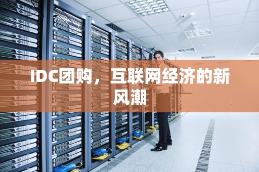 IDC团购，互联网经济的新风潮
