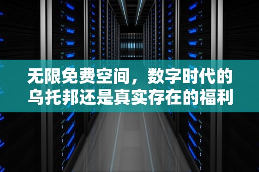 无限免费空间，数字时代的乌托邦还是真实存在的福利？无限免费空间的小说