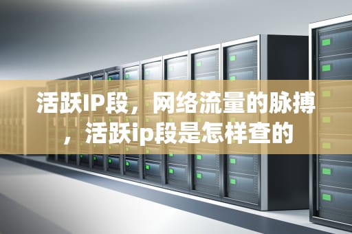 活跃IP段，网络流量的脉搏，活跃ip段是怎样查的