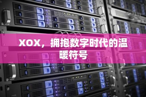 XOX，拥抱数字时代的温暖符号