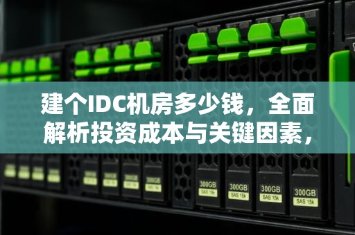 建个IDC机房多少钱，全面解析投资成本与关键因素，建个idc机房多少钱一个