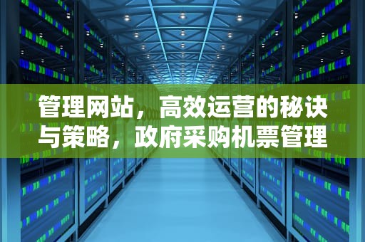 管理网站，高效运营的秘诀与策略，政府采购机票管理网站