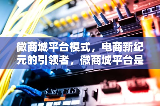 微商城平台模式，电商新纪元的引领者，微商城平台是什么
