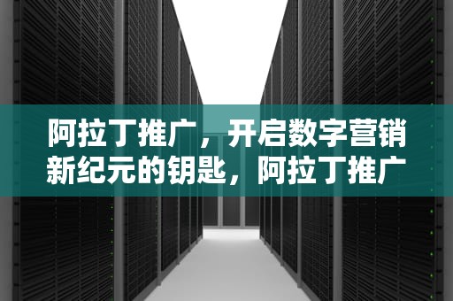阿拉丁推广，开启数字营销新纪元的钥匙，阿拉丁推广是什么