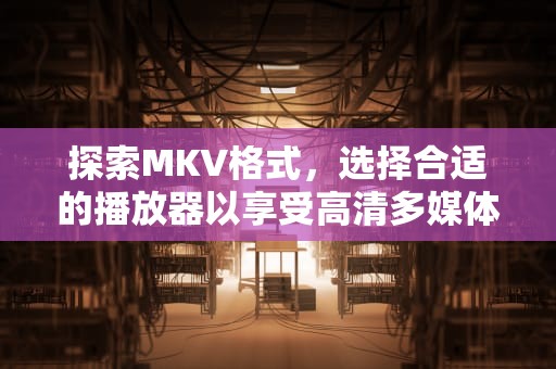探索MKV格式，选择合适的播放器以享受高清多媒体体验，mkv格式用什么播放器可以播放