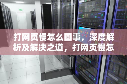 打网页慢怎么回事，深度解析及解决之道，打网页慢怎么回事儿