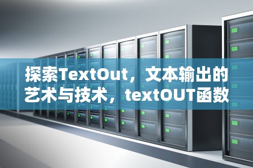 探索TextOut，文本输出的艺术与技术，textOUT函数hdc简单图形