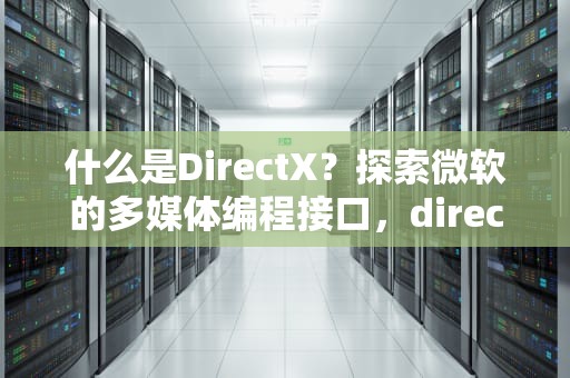 什么是DirectX？探索微软的多媒体编程接口，directx干嘛用的