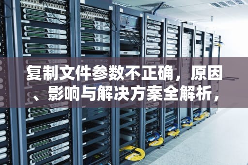 复制文件参数不正确，原因、影响与解决方案全解析，复制文件参数不正确怎么办