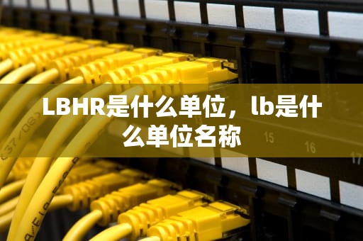 LBHR是什么单位，lb是什么单位名称