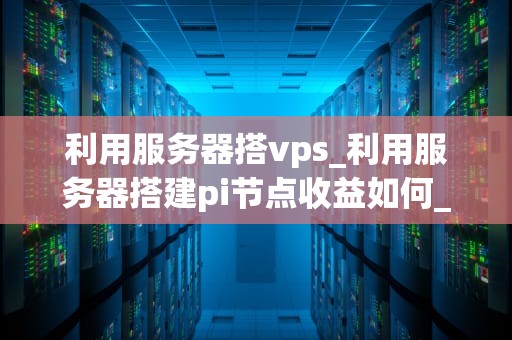 利用服务器搭vps_利用服务器搭建pi节点收益如何_利用服务器搭建VPS的全面指南