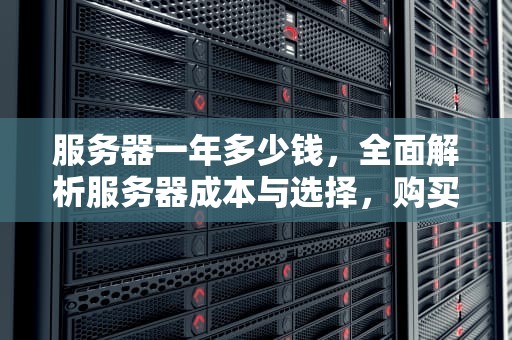 服务器一年多少钱，全面解析服务器成本与选择，购买服务器一年多少钱