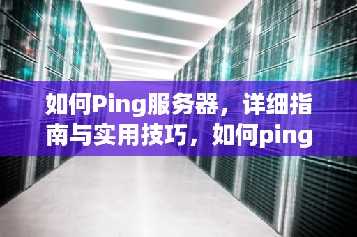 如何Ping服务器，详细指南与实用技巧，如何ping服务器ip地址