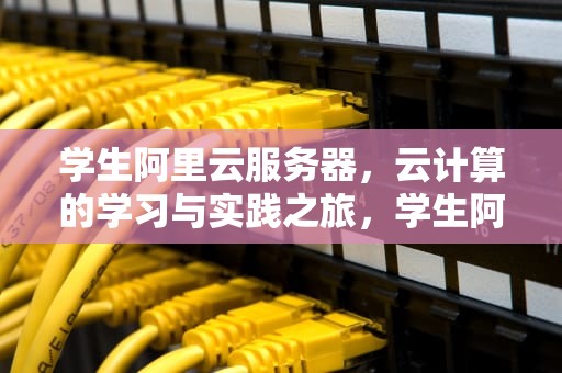 学生阿里云服务器，云计算的学习与实践之旅，学生阿里云服务器购买教程