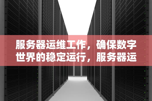 服务器运维工作，确保数字世界的稳定运行，服务器运维工作内容
