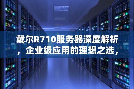 戴尔R710服务器深度解析，企业级应用的理想之选，戴尔R710服务器参数