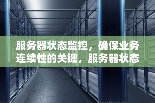 服务器状态监控，确保业务连续性的关键，服务器状态监控软件