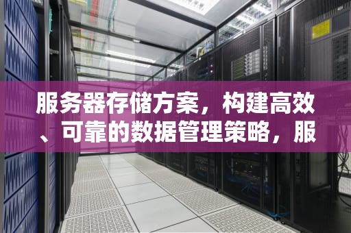 服务器存储方案，构建高效、可靠的数据管理策略，服务器存储方案怎么写