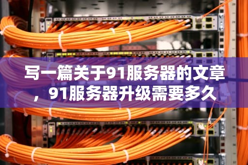 写一篇关于91服务器的文章，91服务器升级需要多久