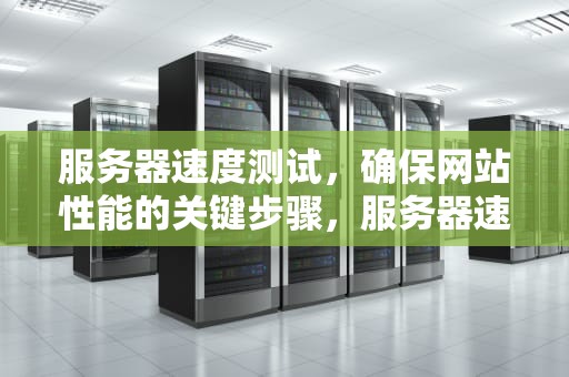 服务器速度测试，确保网站性能的关键步骤，服务器速度测试软件