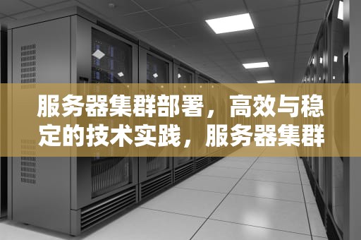 服务器集群部署，高效与稳定的技术实践，服务器集群部署方案