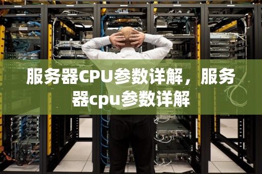 服务器CPU参数详解，服务器cpu参数详解