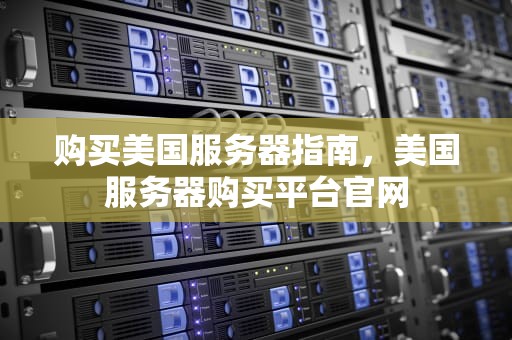 购买美国服务器指南，美国服务器购买平台官网