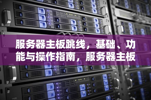 服务器主板跳线，基础、功能与操作指南，服务器主板跳线接法图解