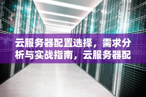 云服务器配置选择，需求分析与实战指南，云服务器配置选择什么