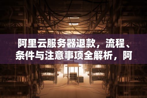 阿里云服务器退款，流程、条件与注意事项全解析，阿里云服务器退款流程