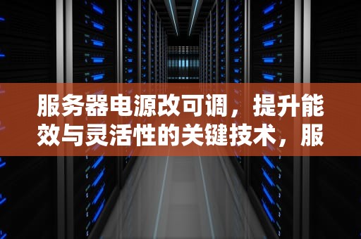 服务器电源改可调，提升能效与灵活性的关键技术，服务器电源改可调电源