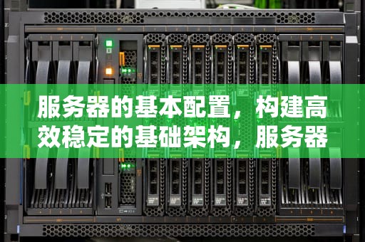 服务器的基本配置，构建高效稳定的基础架构，服务器的基本配置和部署