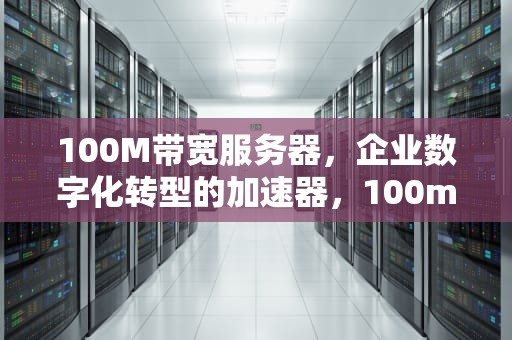 100M带宽服务器，企业数字化转型的加速器，100m带宽服务器多少钱