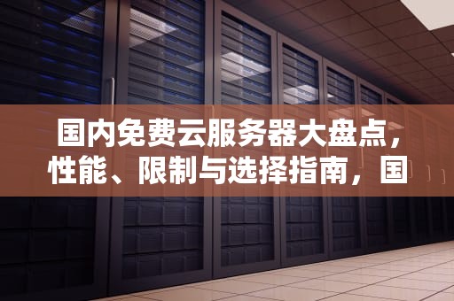国内免费云服务器大盘点，性能、限制与选择指南，国内免费云服务器推荐